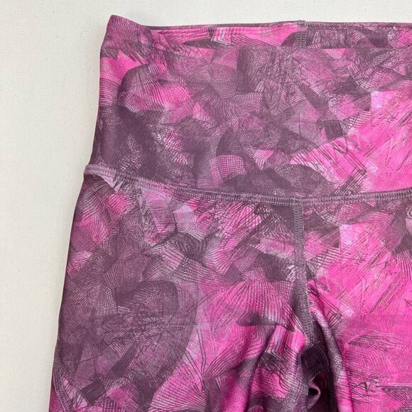 Under Armour Womens Leggings Pants Pink/Multi Compression Heatgear Stretch XS - Picture 5 of 10